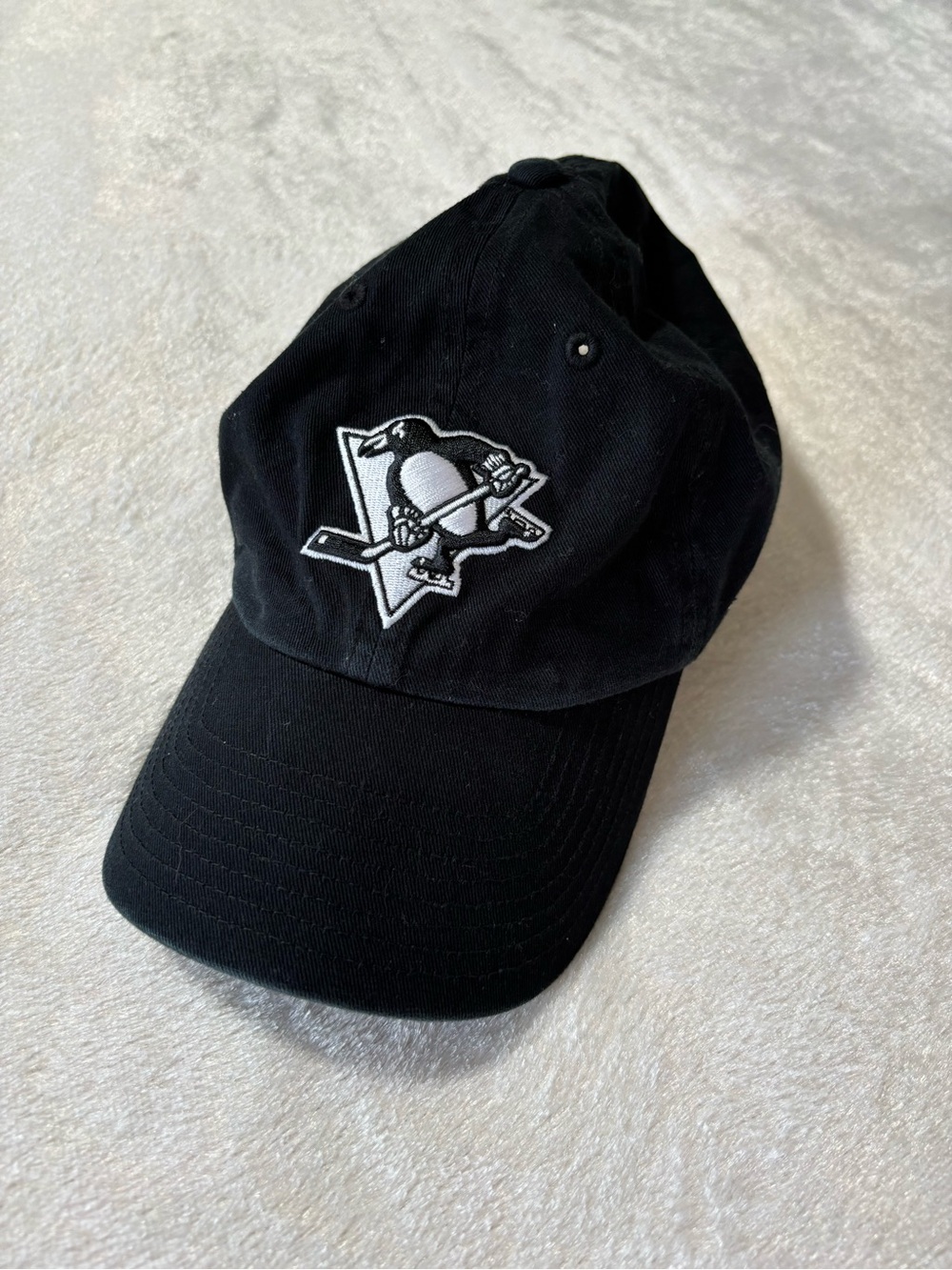 '47 Brand Black Hat with Embroidered Logo